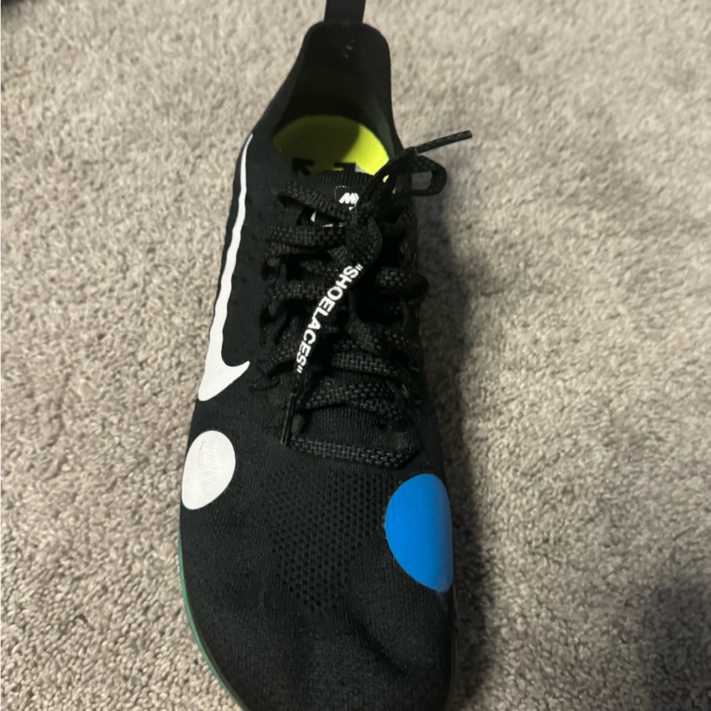 Off white Nike Black and White Running Shoe